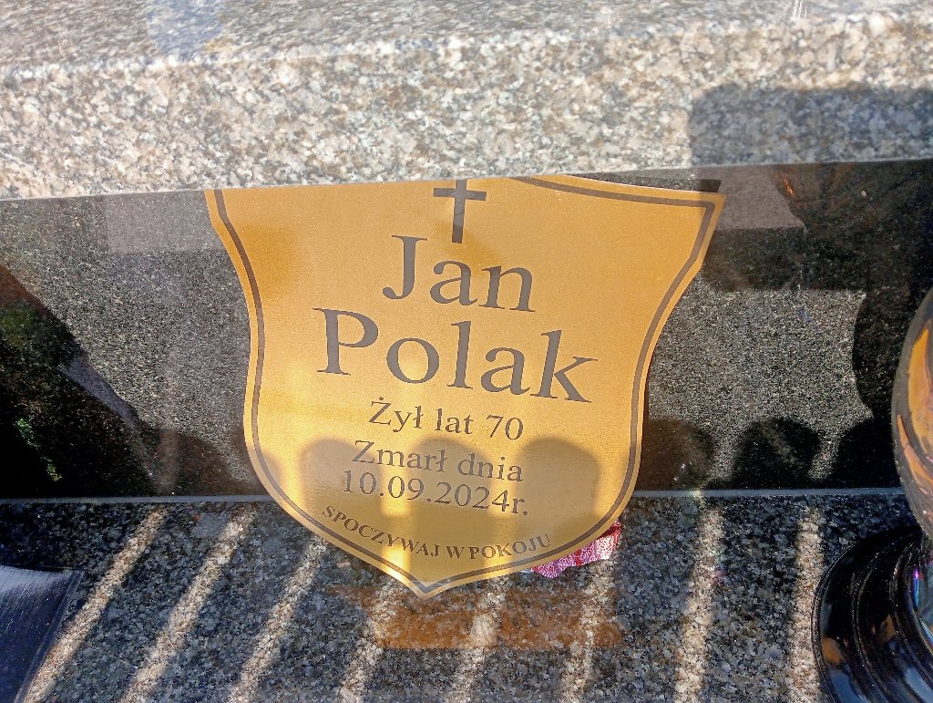 Grób Jan Polak