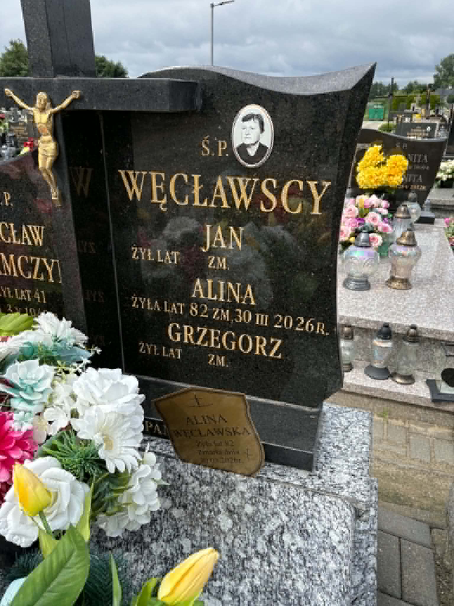 Grób Alina Węcławska